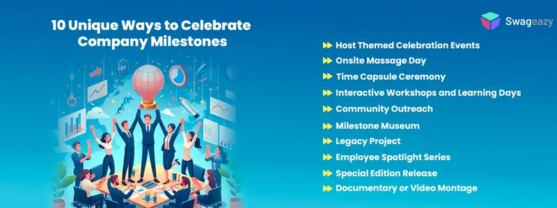 10 Ways to Celebrate Company Milestones
