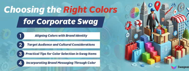 Choosing the Right Colors for Corporate Swag