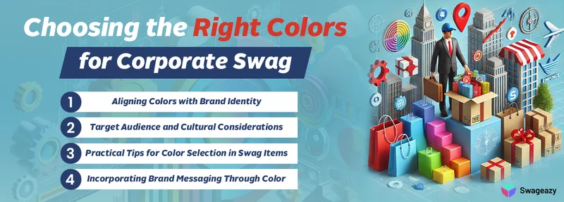Choosing the Right Colors for Corporate Swag