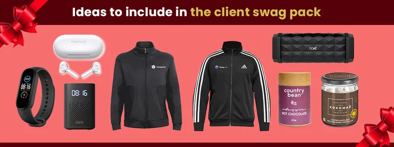 Client swag pack gift ideas