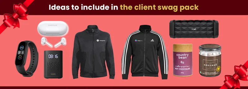 Client swag pack gift ideas
