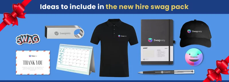 New hire swag pack gift ideas