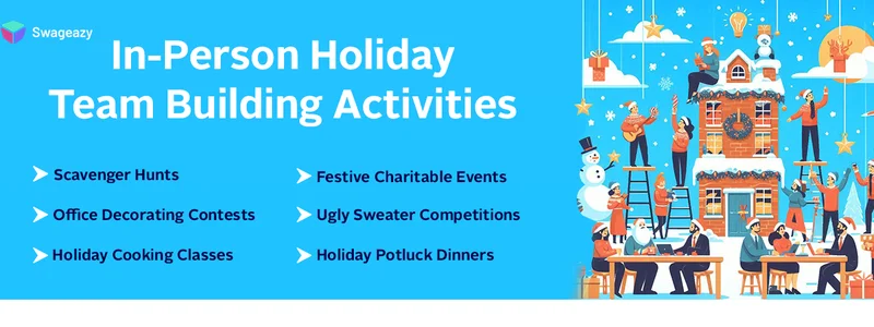 In-Person Holiday Team Building Activities