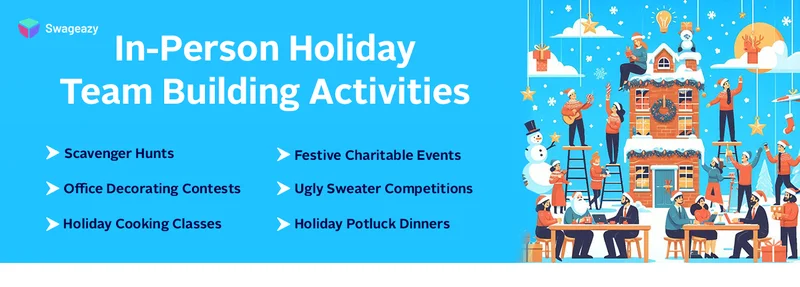 In-Person Holiday Team Building Activities