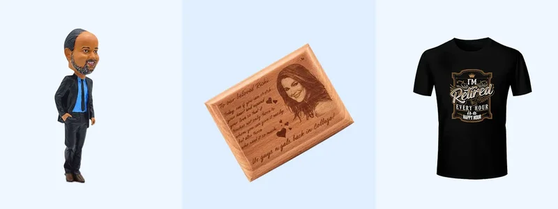 Personalized retirement gifts