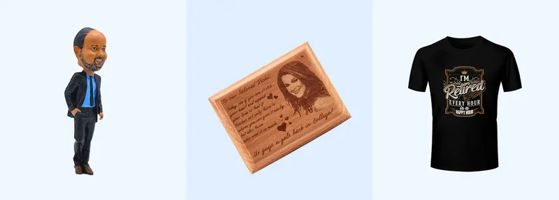 Personalized retirement gifts