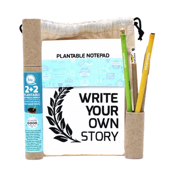 Eco-Friendly Swag Plantable Stationery