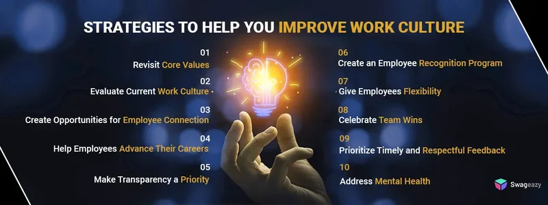 Strategies to improve work culture