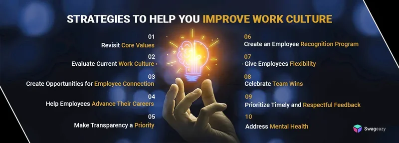Strategies to improve work culture