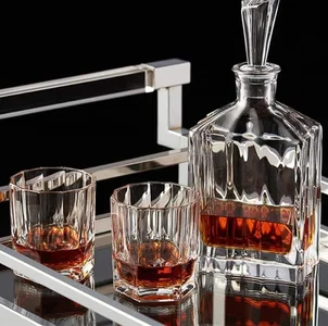 Aspen whisky decanter set