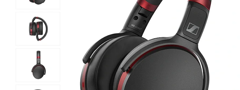 Sennheiser HD 458BT wireless headphones