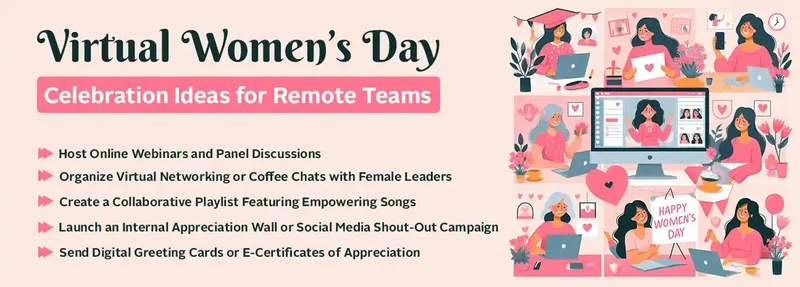 Virtual Women’s Day Celebration Ideas
