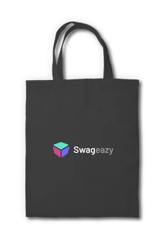Eco-Friendly Swag Black tote bag