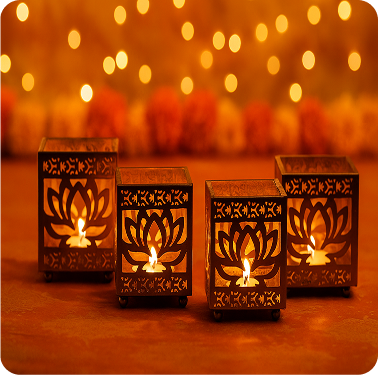 Candle, Diya & Decor