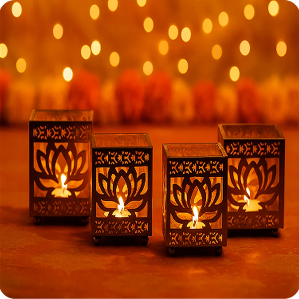 Candle, Diya & Decor