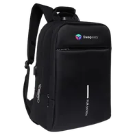 Fur Jaden Black Antitheft Backpack