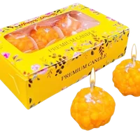 Ladoo Candle Pack of 6