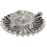 Crystal Tortoise Idol with Tray & Box