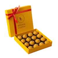 Kitchen & Gupshup Roasted Besan Ladoo - Pack of 16
