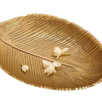 Leaf Metal Tray- 8"