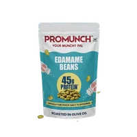 Promunch  Roasted Edamame Beans - Himalayan Rock Salt 100G