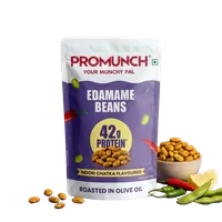 Promunch Roasted Edamame Beans - Indori Chatka 100g