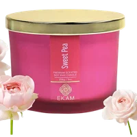 Ekam Sweat pea 3 wicked candle