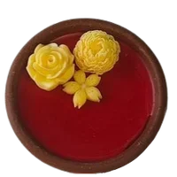 Round Wooden Bowl - Medium, 3.5 Inch