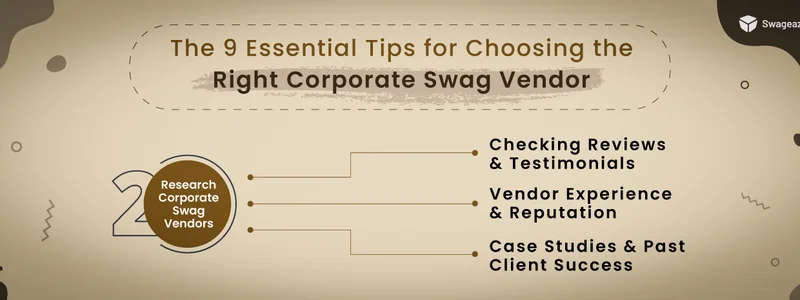 Tips to Choose the Right Corporate Swag Vendor