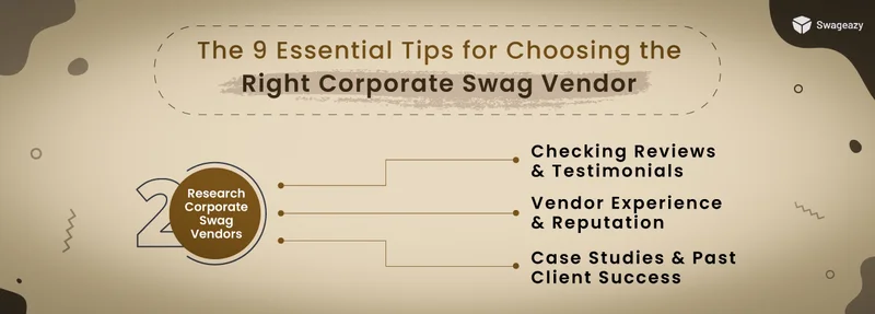 Tips to Choose the Right Corporate Swag Vendor