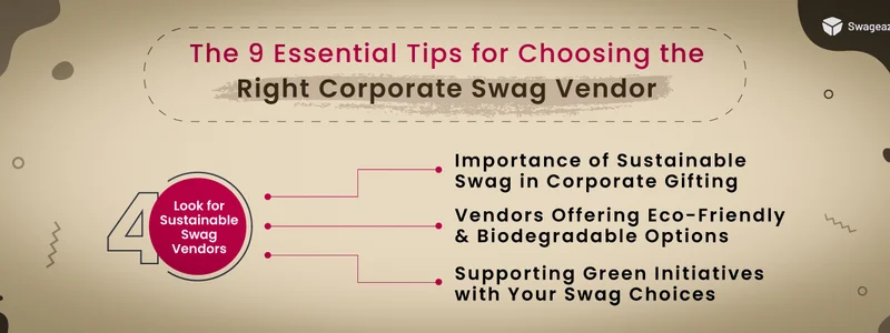 Tips to Choose the Right Corporate Swag Vendor