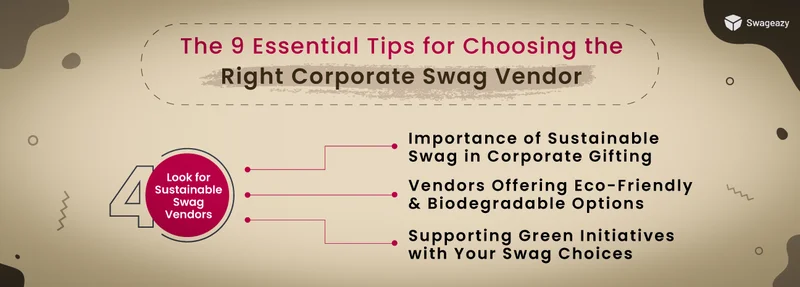 Tips to Choose the Right Corporate Swag Vendor