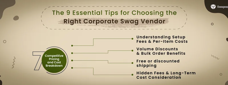 Tips to Choose the Right Corporate Swag Vendor