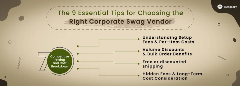 Tips to Choose the Right Corporate Swag Vendor