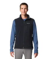 Columbia Men Black Fast Trek Fleece Vest - corporate gift