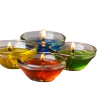 Gel Katori Candle Set of 4
