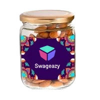 Custom Dry Fruit Jar - Almonds
