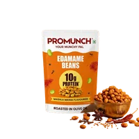 Promunch Roasted Edamame Beans - Masala Mania 25g
