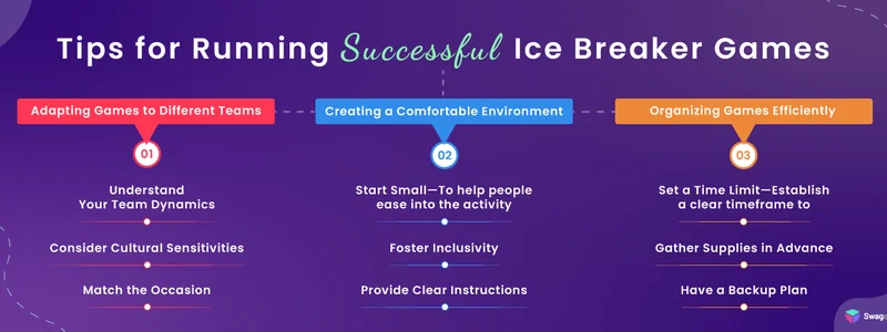 Tips for Running Successful Ice Breaker Games